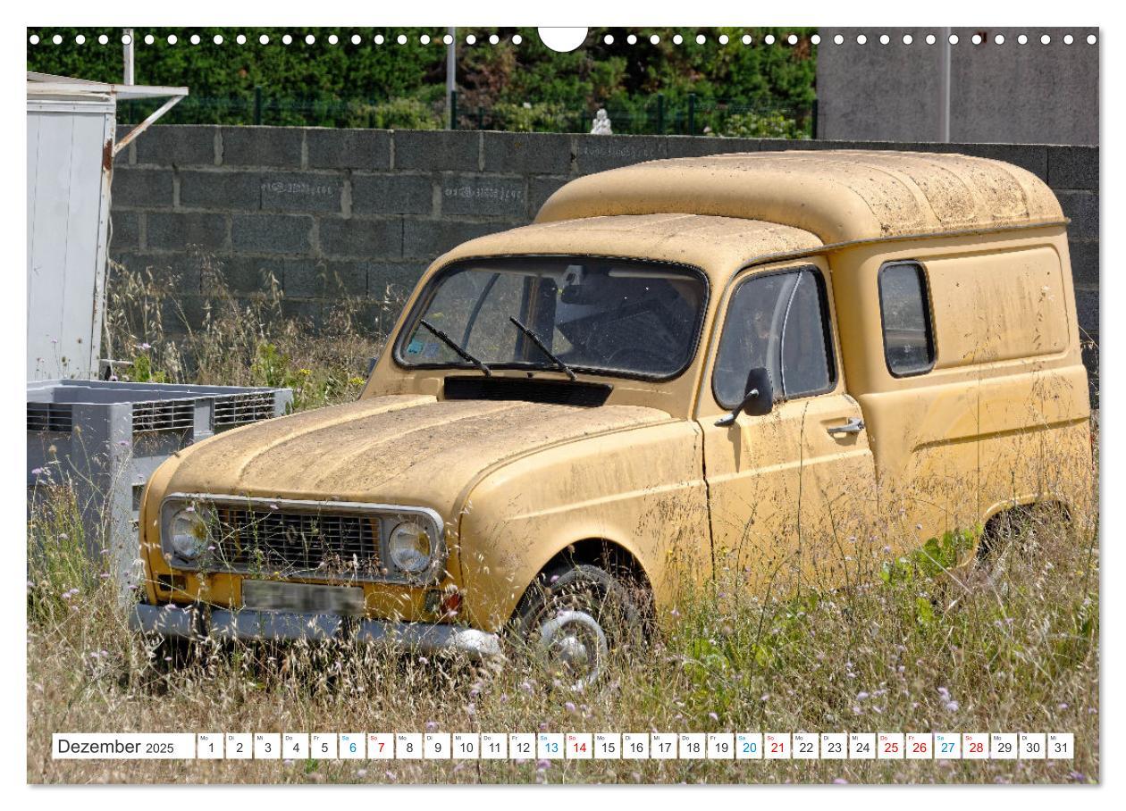 Bild: 9783383893582 | Renault 4 - Kultfahrzeug und Wegbegleiter (Wandkalender 2025 DIN A3...