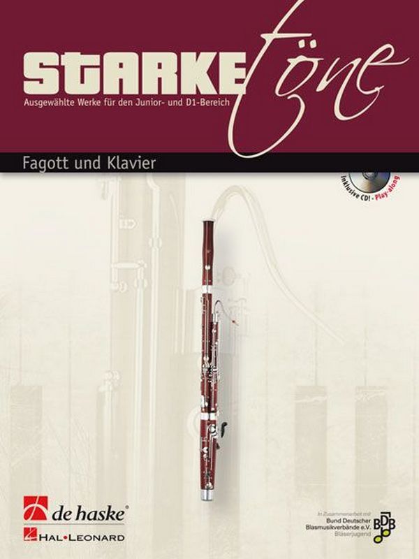 Cover: 9790035203262 | Starke Töne (+CD) für Fagott und Klavier | Buch + CD | 2011