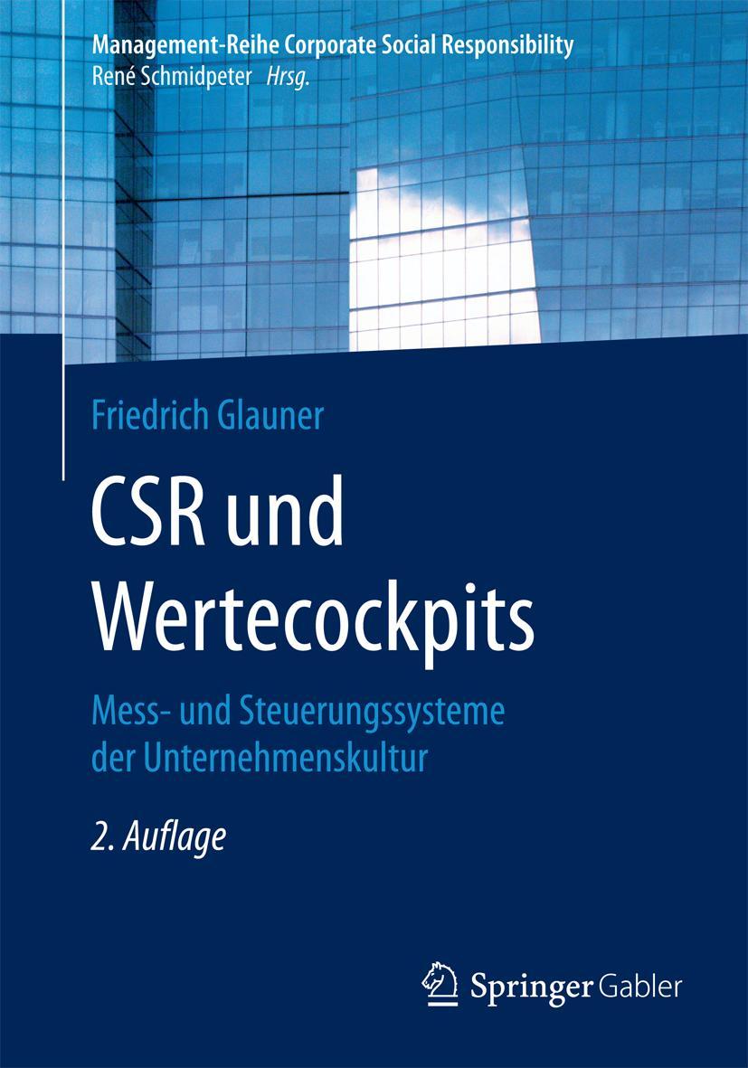 Cover: 9783662489291 | CSR und Wertecockpits | Friedrich Glauner | Taschenbuch | xxviii