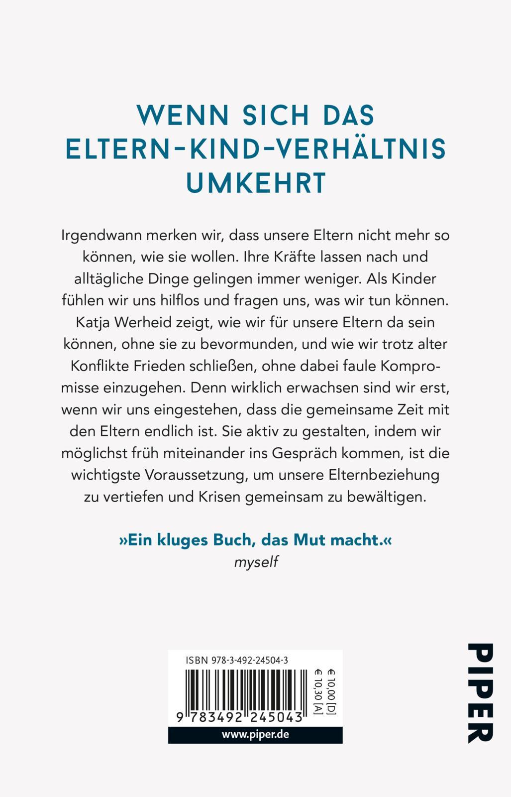 Rückseite: 9783492245043 | Nicht mehr wie immer | Katja Werheid | Taschenbuch | 208 S. | Deutsch