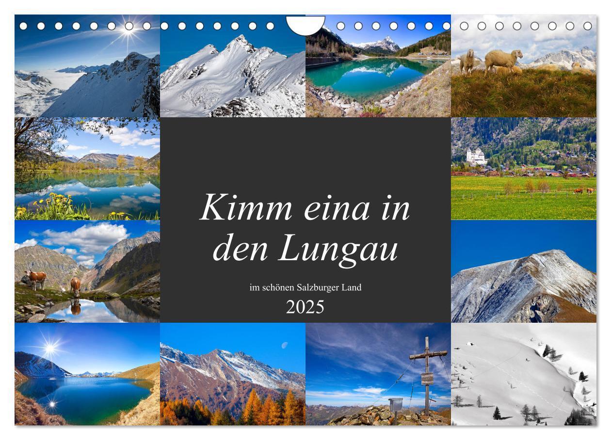 Cover: 9783435386314 | Kimm eina in den Lungau (Wandkalender 2025 DIN A4 quer), CALVENDO...