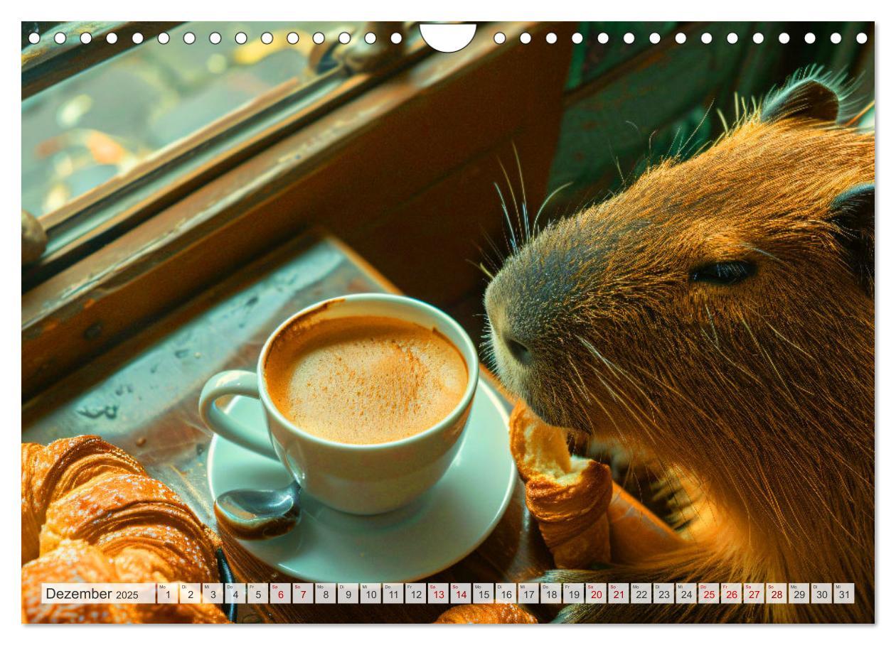 Bild: 9783457163931 | Capybaras im Alltag - Ein Jahr voller Abenteuer (Wandkalender 2025...