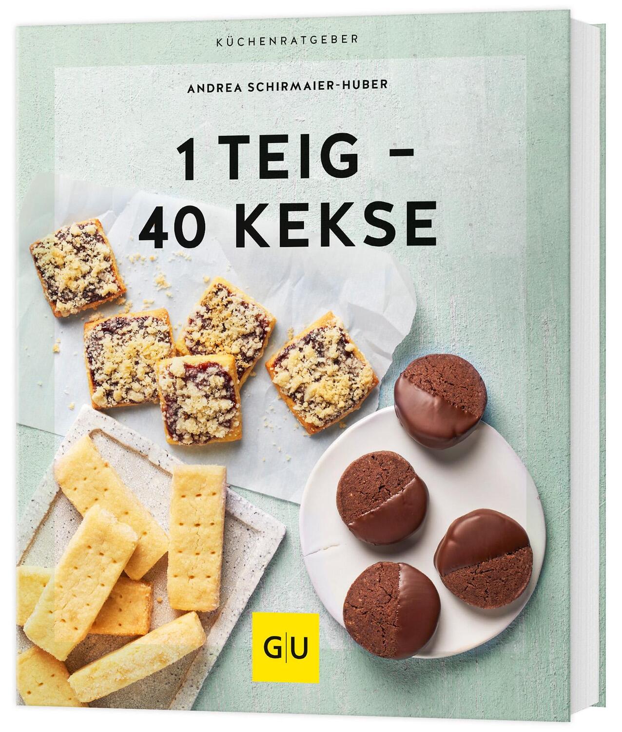 Cover: 9783833892363 | 1 Teig - 40 Kekse | Andrea Schirmaier-Huber | Taschenbuch | Backen