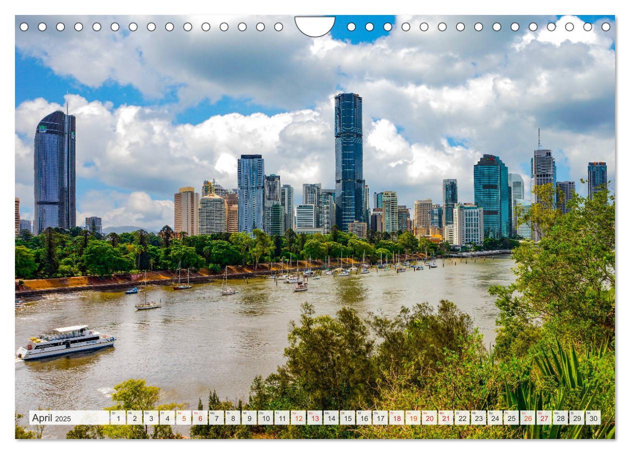 Bild: 9783435246632 | Brisbane Stadtansichten (Wandkalender 2025 DIN A4 quer), CALVENDO...