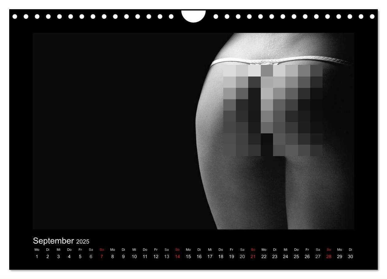 Bild: 9783435489626 | Erotische Körper (Wandkalender 2025 DIN A4 quer), CALVENDO...