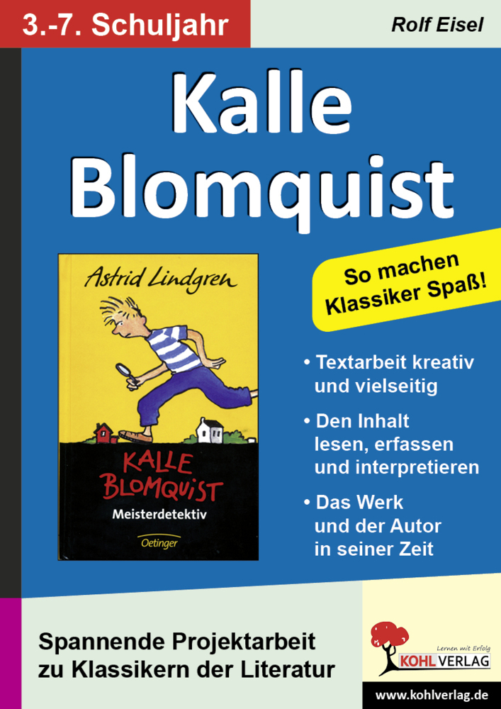 Cover: 9783866322073 | Kalle Blomquist, Literaturprojekt | Rolf Eisel | Taschenbuch | 60 S.