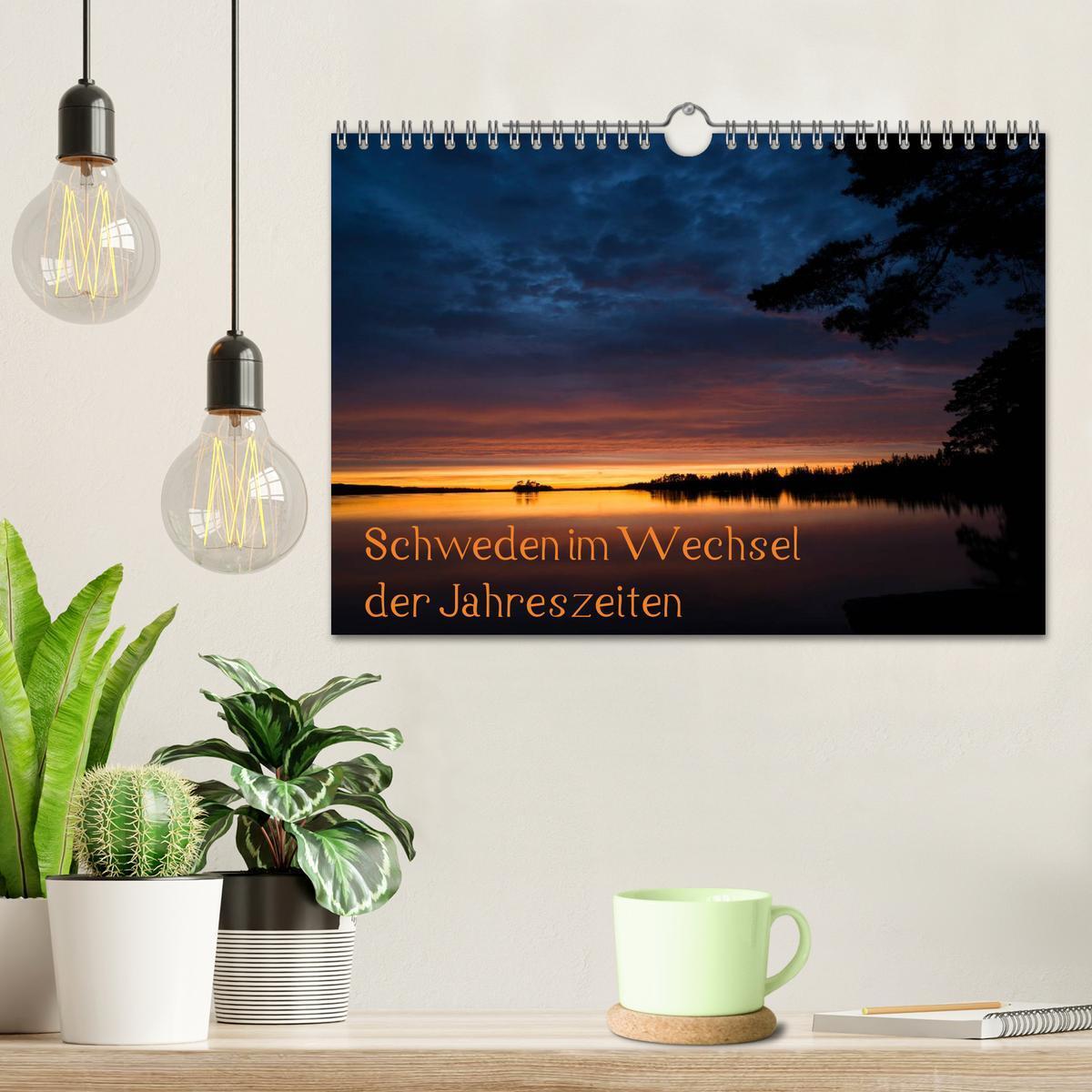 Bild: 9783435535774 | Schweden im Wechsel der Jahreszeiten (Wandkalender 2025 DIN A4...