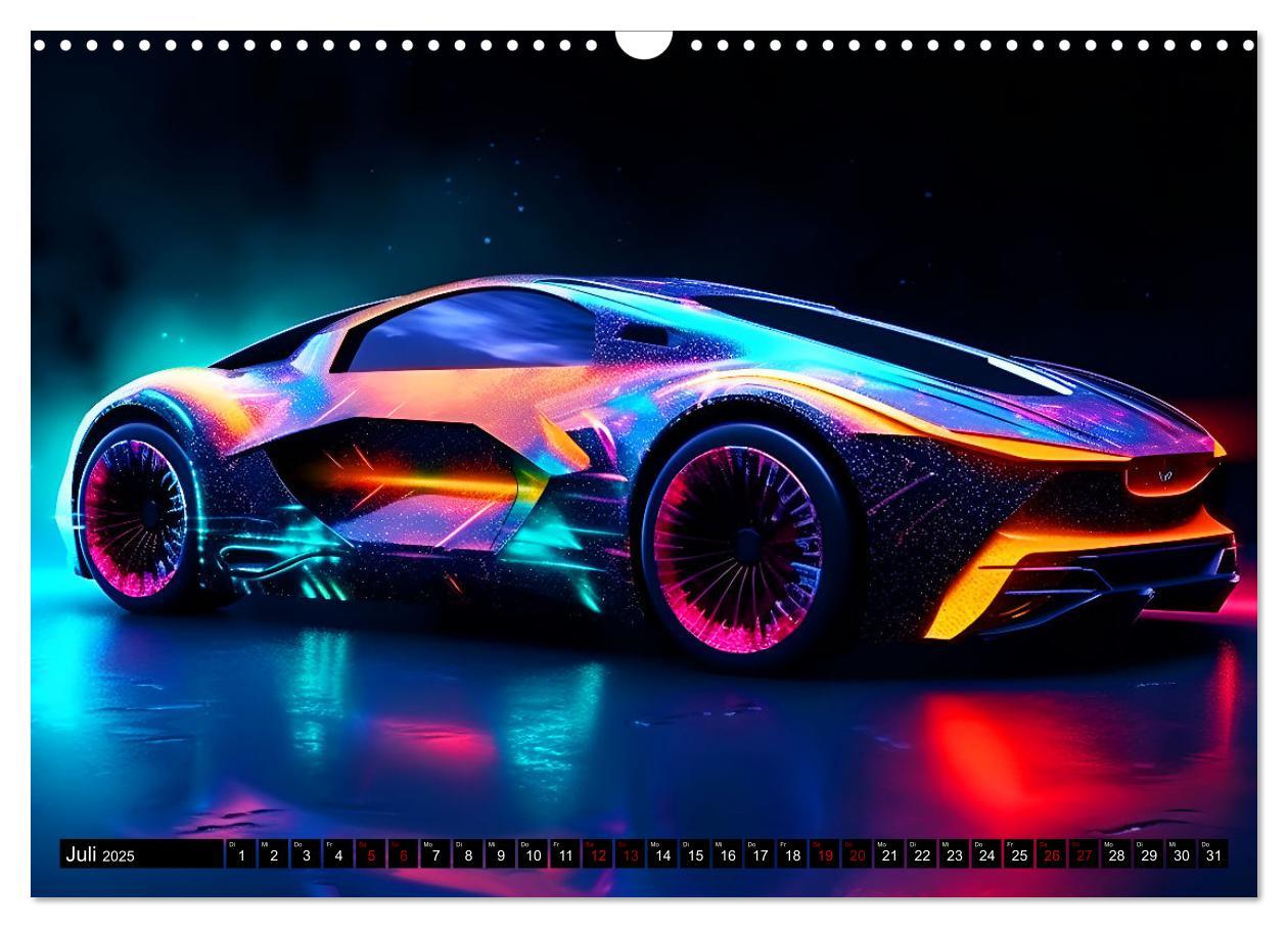 Bild: 9783383908538 | Future Vision Cars-Studio Art (Wandkalender 2025 DIN A3 quer),...