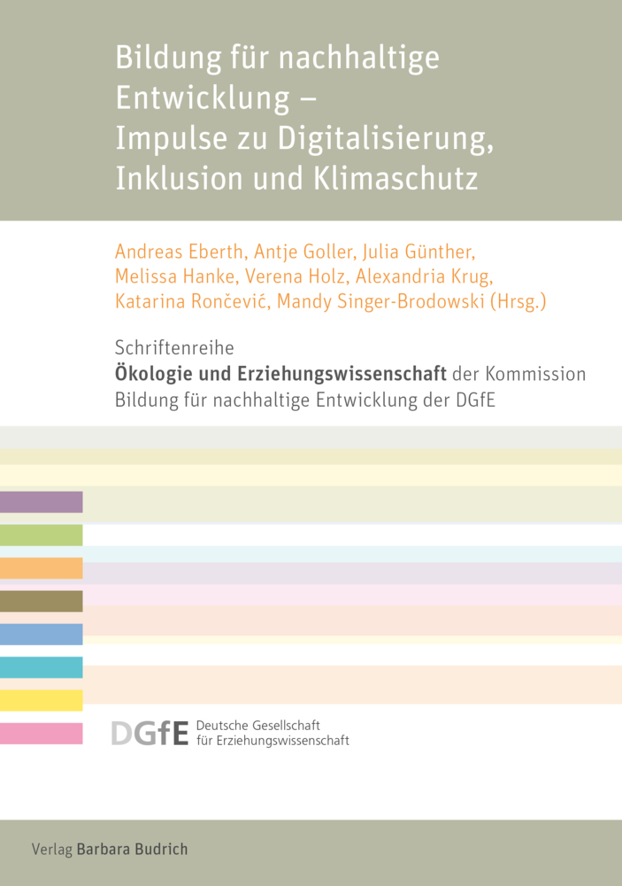 Cover: 9783847425915 | Bildung für nachhaltige Entwicklung - Impulse zu Digitalisierung,...