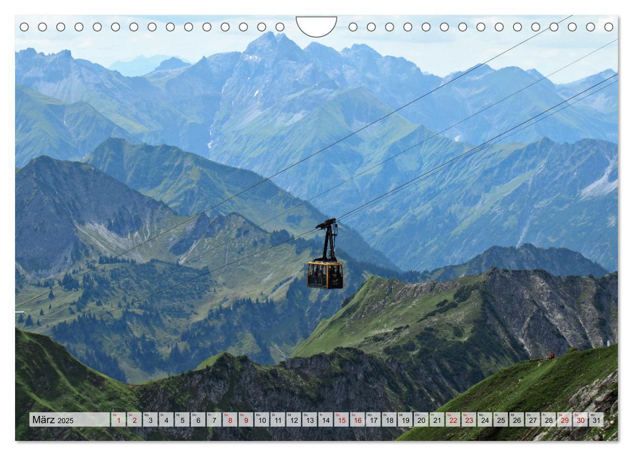 Bild: 9783457155417 | Bergbahnen in den Alpen (Wandkalender 2025 DIN A4 quer), CALVENDO...