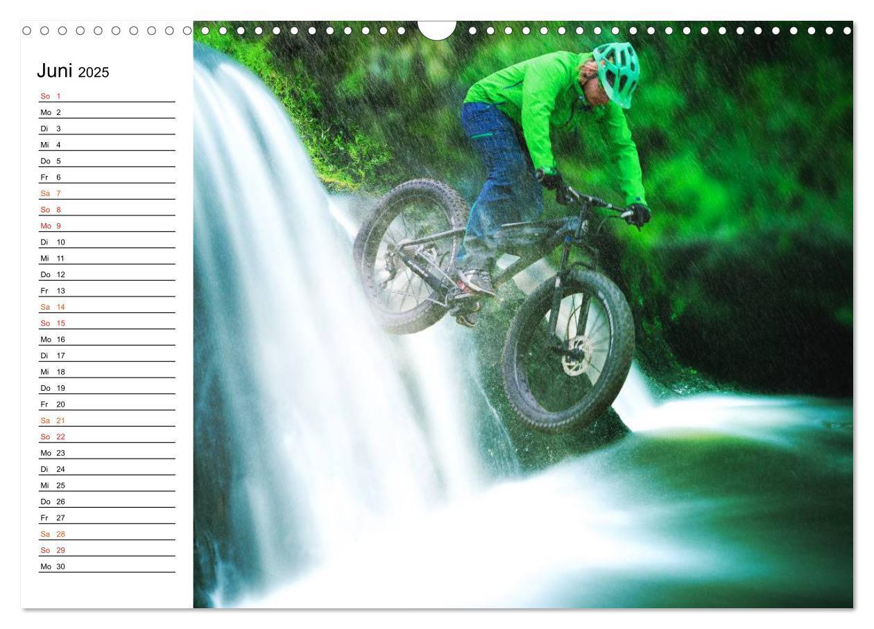 Bild: 9783435487806 | Mountainbike Trails (Wandkalender 2025 DIN A3 quer), CALVENDO...