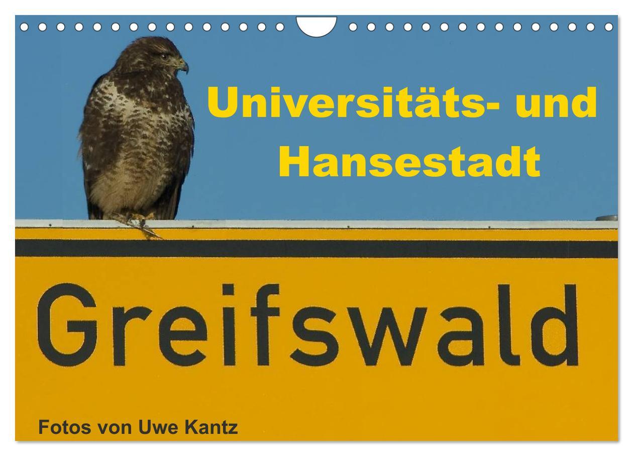 Cover: 9783435685028 | Univeritäts- und Hansestadt Greifswald (Wandkalender 2025 DIN A4...