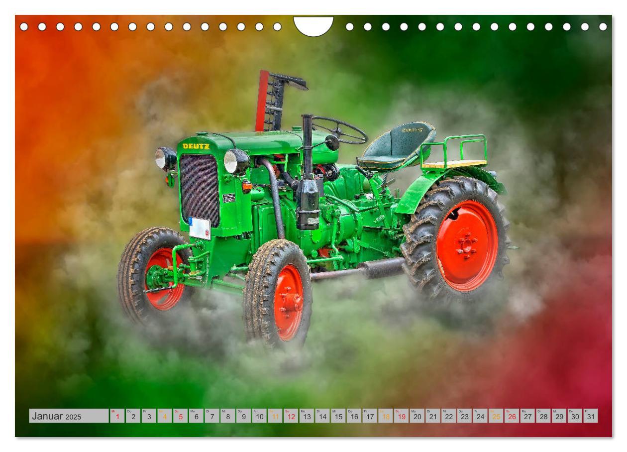 Bild: 9783435327652 | Traktor Legenden (Wandkalender 2025 DIN A4 quer), CALVENDO...