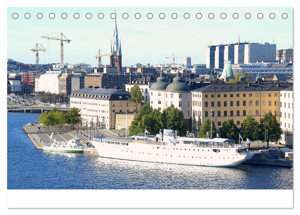 Bild: 9783435643370 | Sommer in Stockholm 2025 (Tischkalender 2025 DIN A5 quer), CALVENDO...