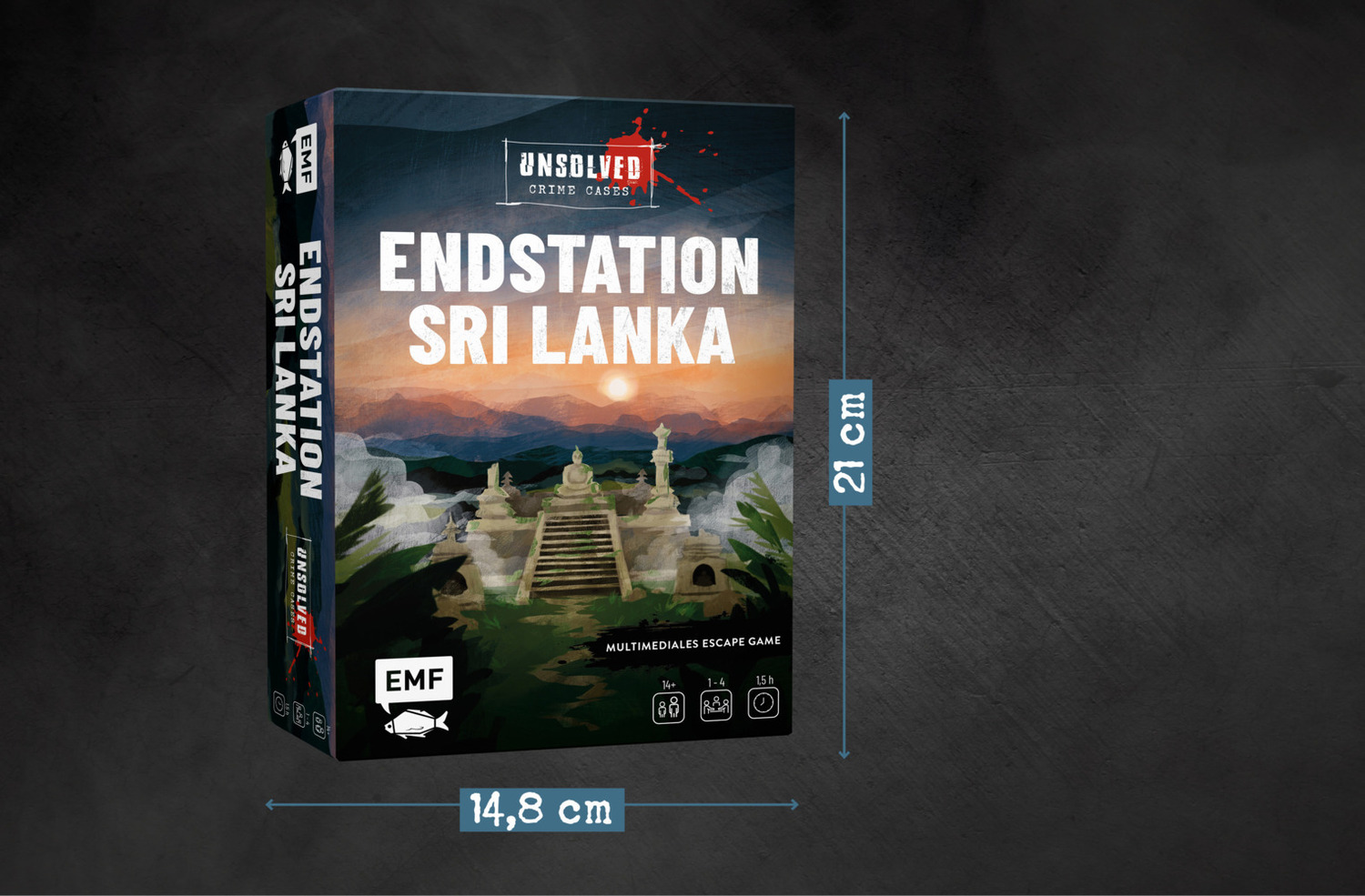 Bild: 4260478341500 | Krimi-Spielebox: Unsolved Crime Cases - Endstation Sri Lanka | GmbH