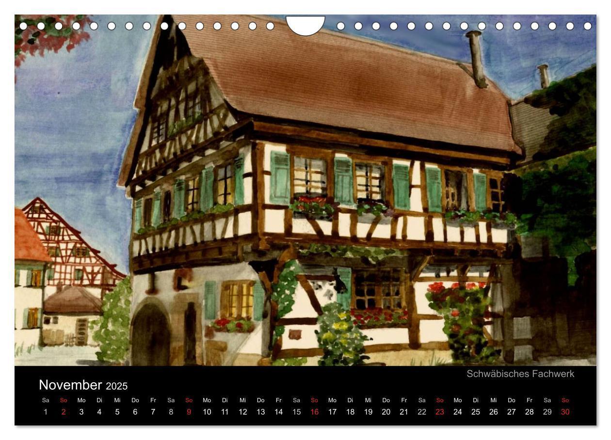 Bild: 9783435702022 | Deutschland in Aquarell (Wandkalender 2025 DIN A4 quer), CALVENDO...