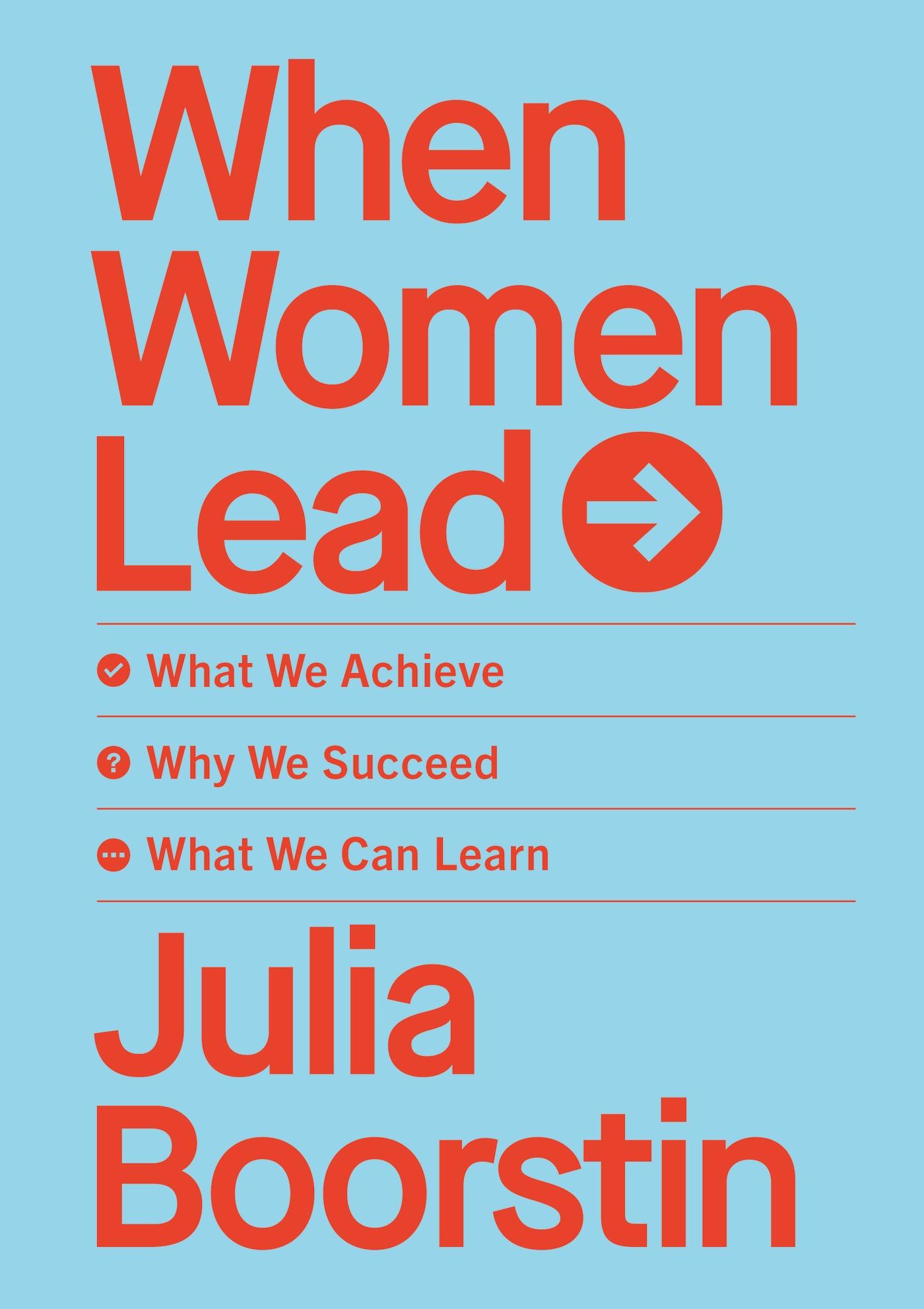 Cover: 9781399713511 | When Women Lead | Julia Boorstin | Buch | Gebunden | Englisch | 2022