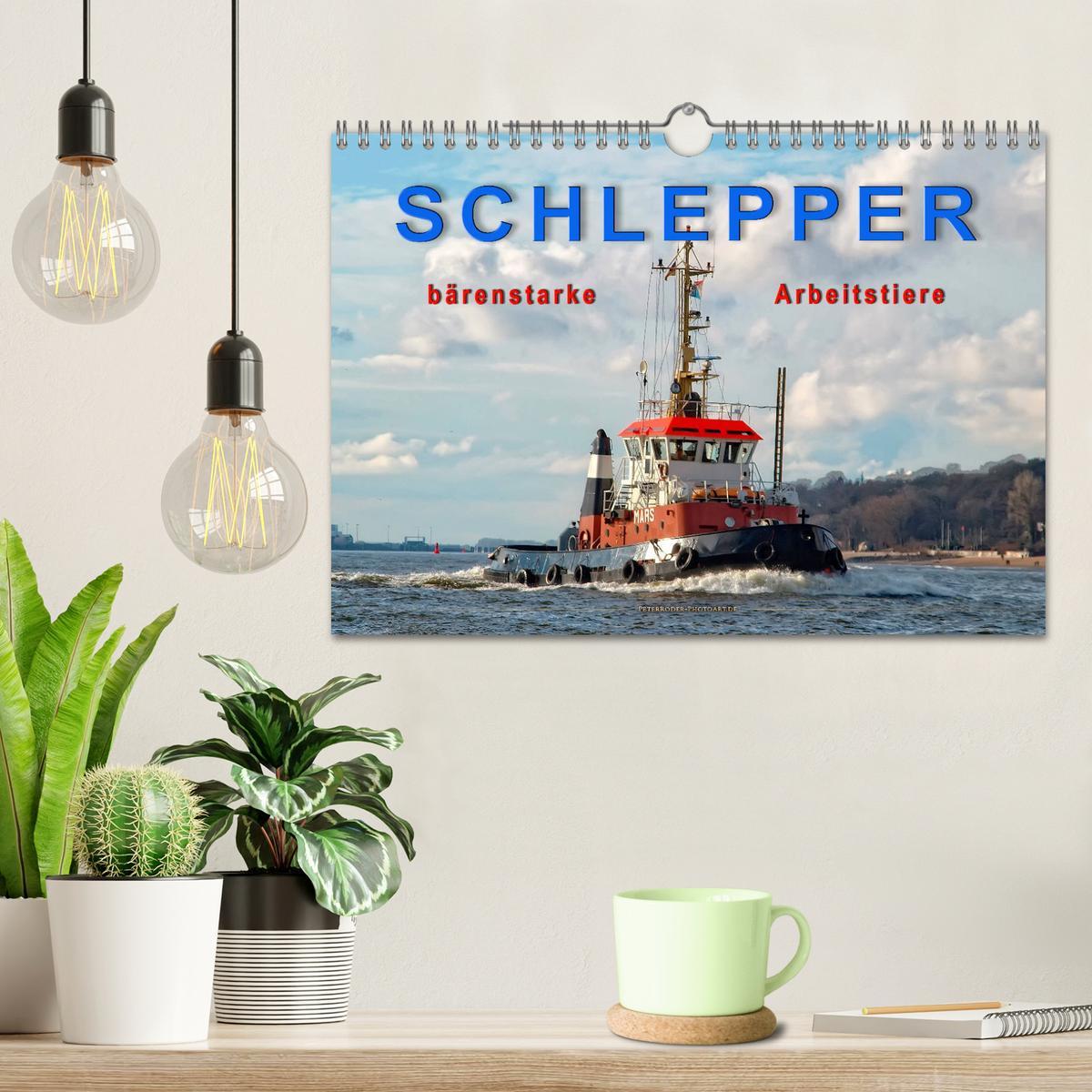 Bild: 9783435278664 | Schlepper - bärenstarke Arbeitstiere (Wandkalender 2025 DIN A4...