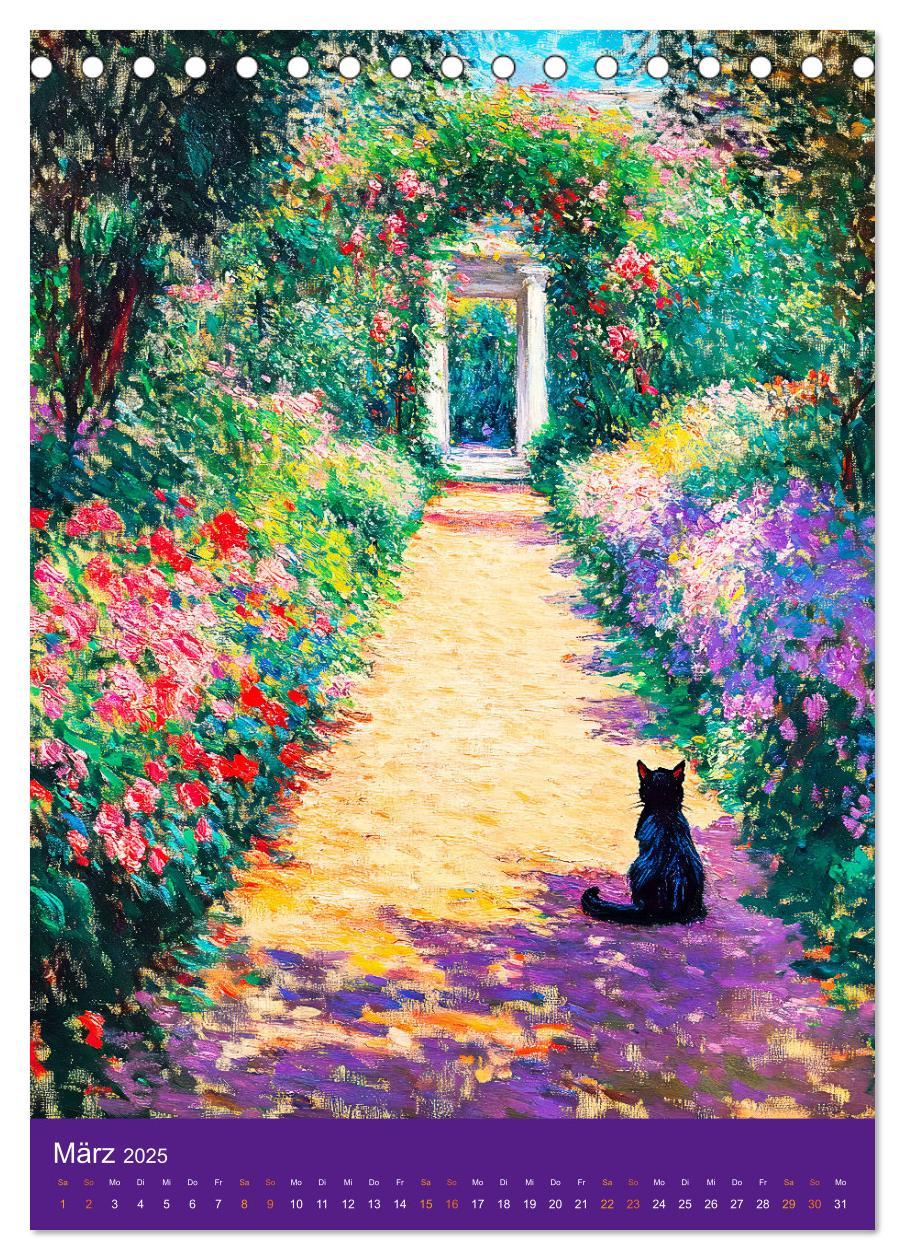 Bild: 9783457179284 | Katzen und Kunst - Samtige Herrscher der impressionistischen Gärten...