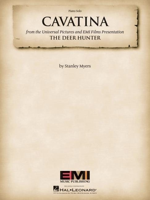 Cover: 9781495039973 | Cavatina (from the Deer Hunter) | Piano Solo | Stanley Myers | Buch