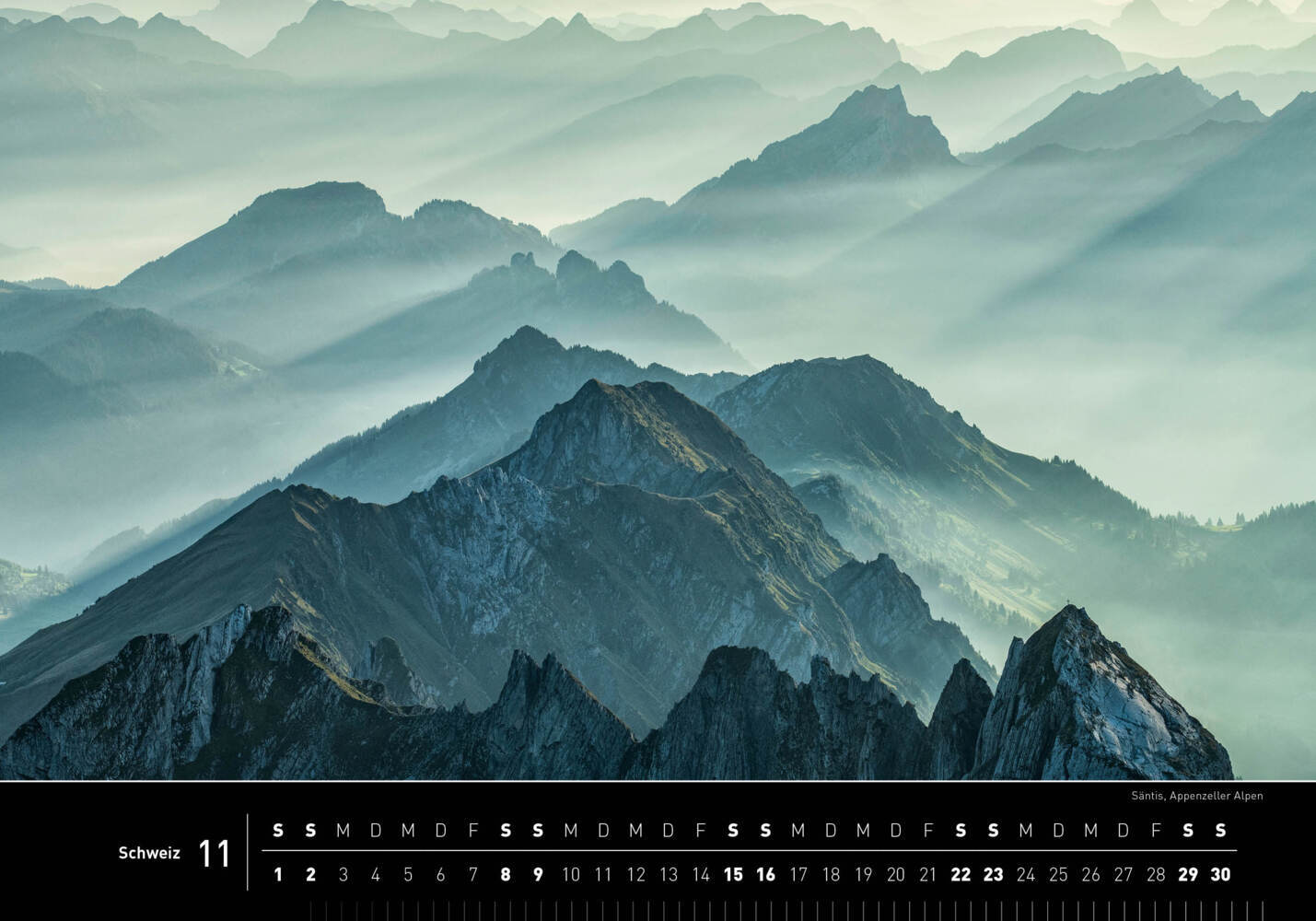 Bild: 9783968555263 | 360° Schweiz Premiumkalender 2025 | Christian Heeb | Kalender | 13 S.