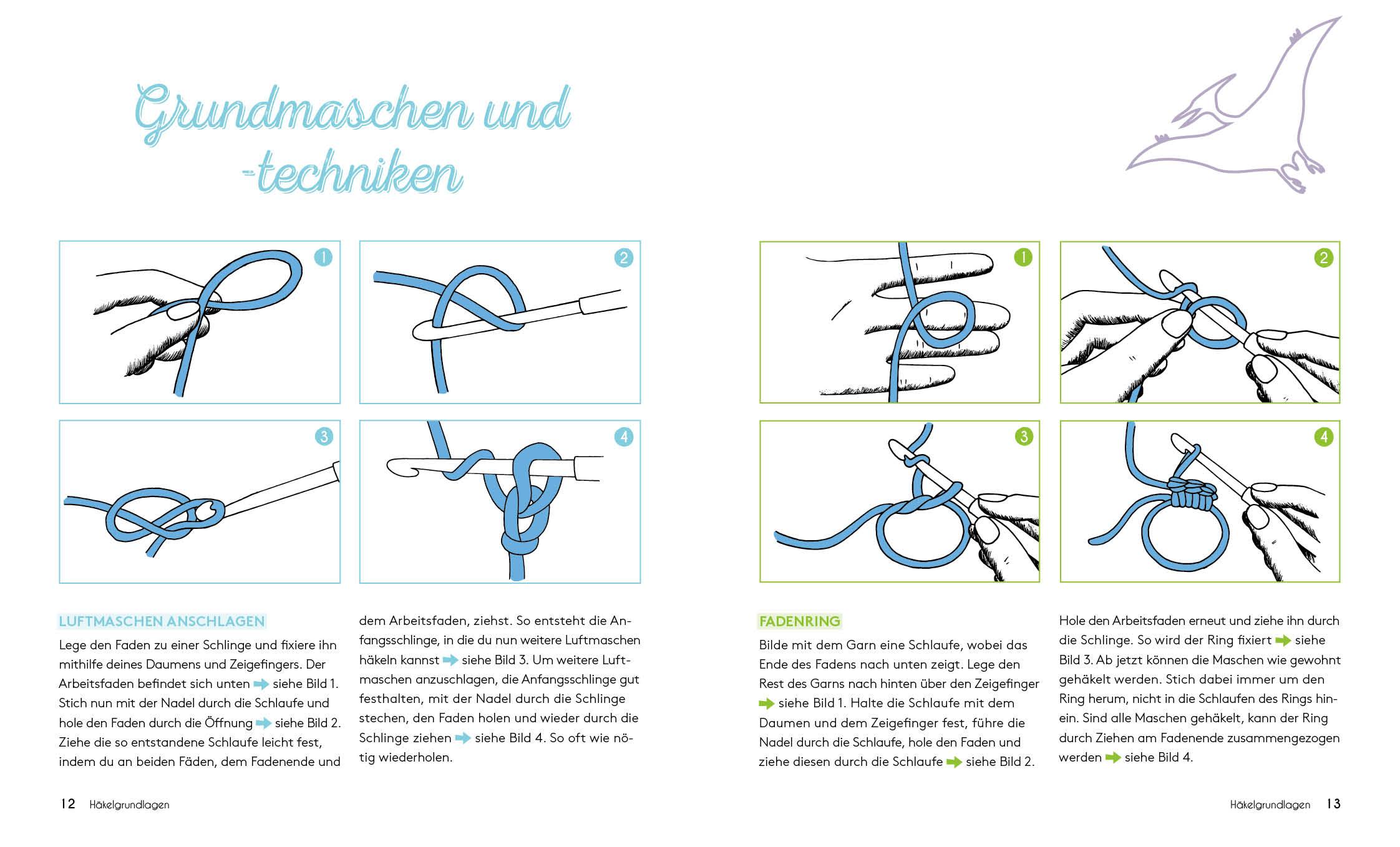 Bild: 9783745911244 | Mikos Häkelwelt - Dinos | Jacqueline Annecke | Taschenbuch | 128 S.