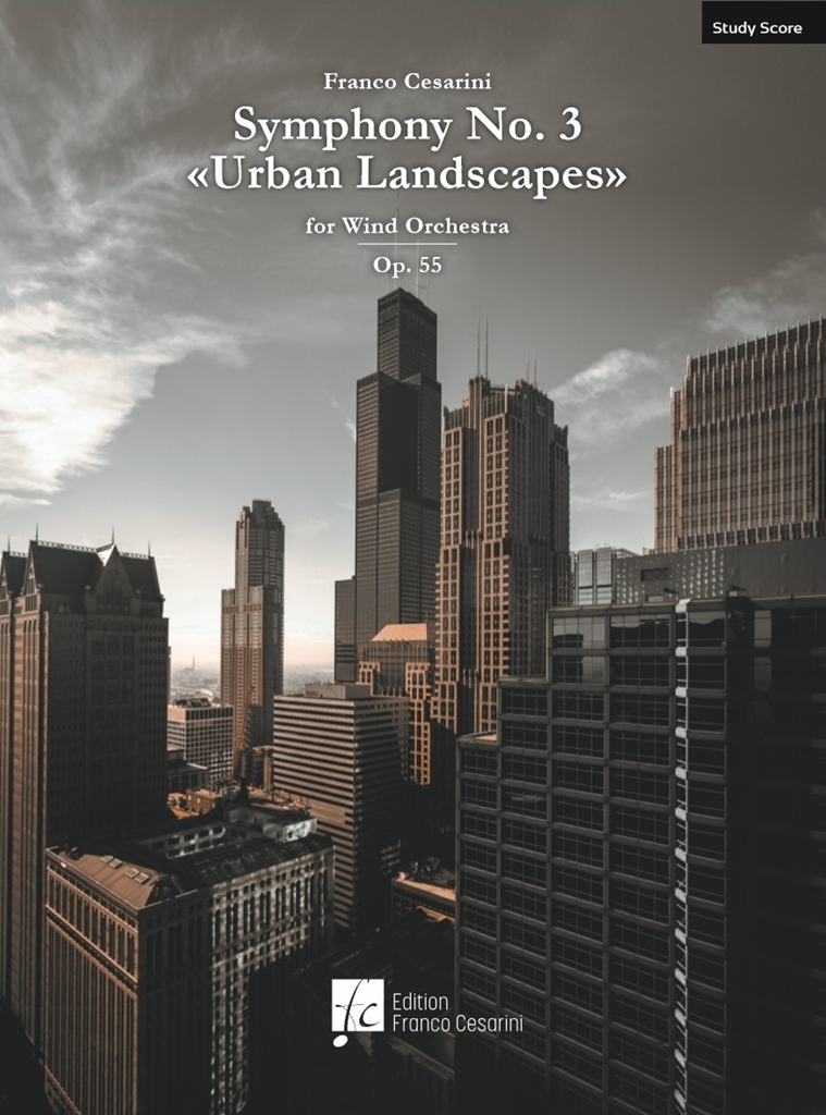 Cover: 9790502990053 | Symphony Nr. 3 Urban Landscapes Op. 55 | Franco Cesarini | Taschenbuch