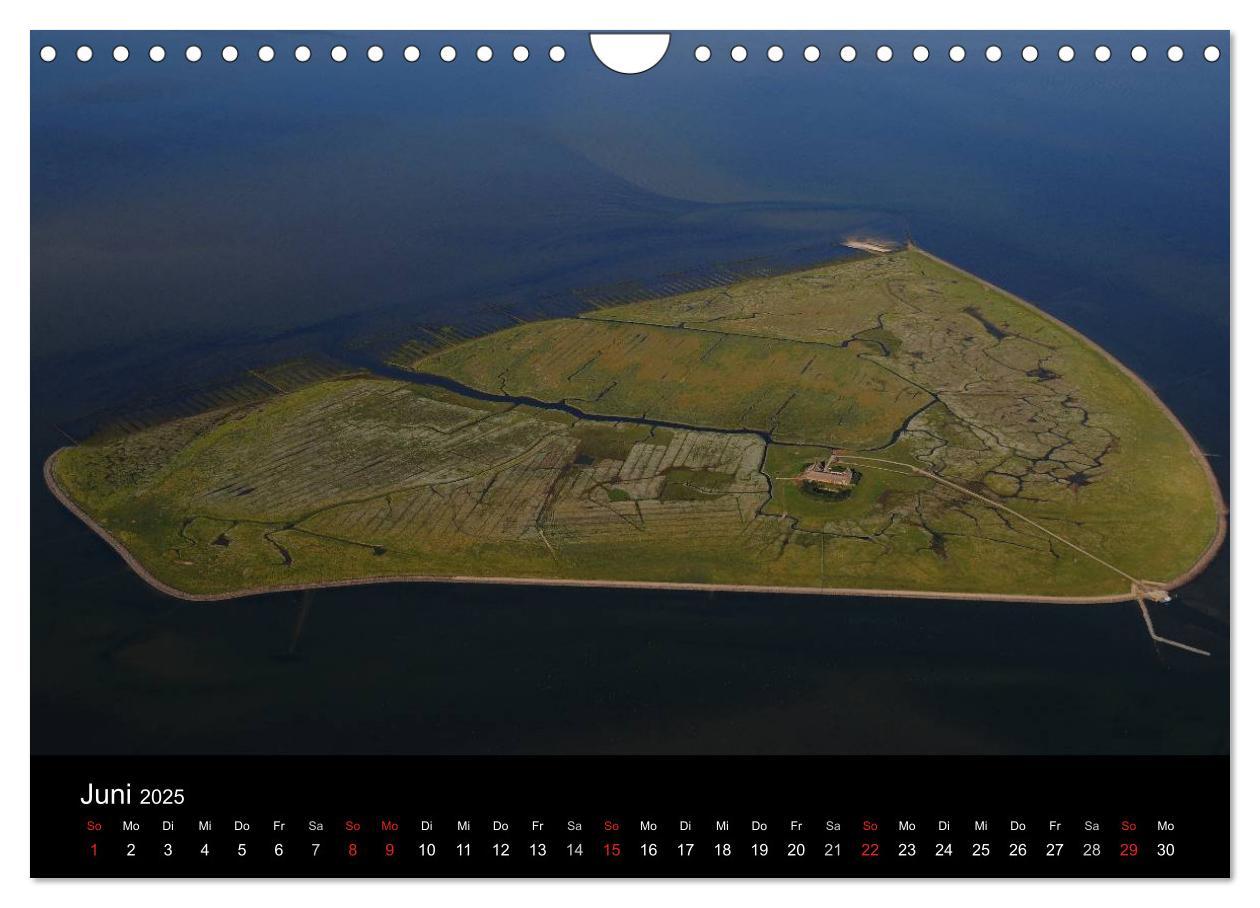 Bild: 9783435835331 | Die Nordseeküste (Wandkalender 2025 DIN A4 quer), CALVENDO...