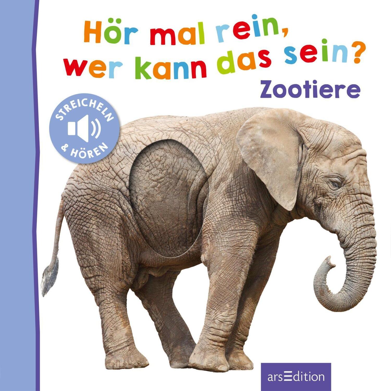 Bild: 9783845812809 | Hör mal rein, wer kann das sein? - Zootiere | Buch | 12 S. | Deutsch