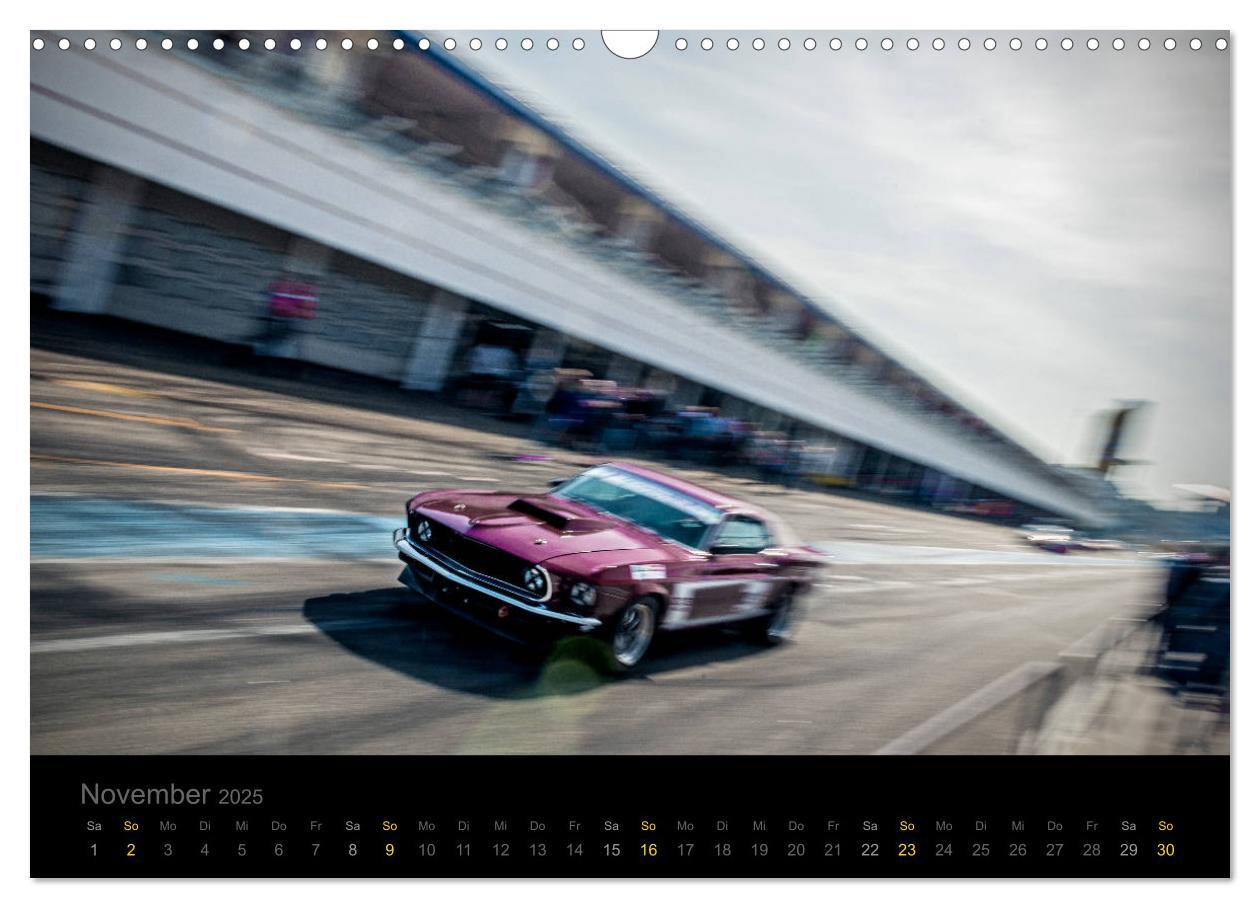 Bild: 9783435396290 | Flying Ford Mustang (Wandkalender 2025 DIN A3 quer), CALVENDO...