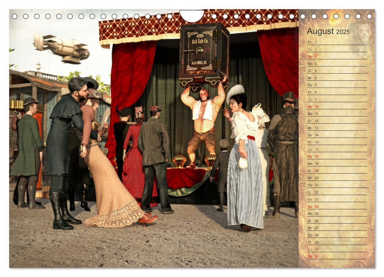 Bild: 9783383838538 | Steampunk Carnival (Wandkalender 2025 DIN A4 quer), CALVENDO...