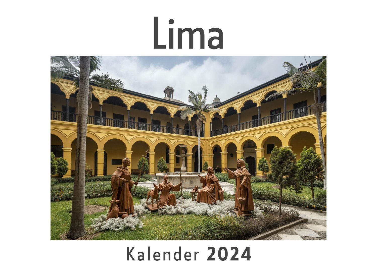 Cover: 9783750553460 | Lima (Wandkalender 2024, Kalender DIN A4 quer, Monatskalender im...