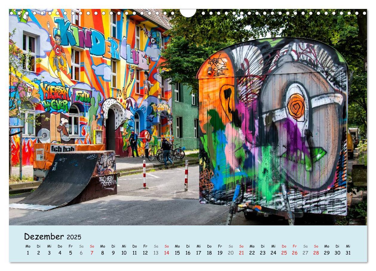 Bild: 9783435610921 | Düsseldorf - Die Kiefernstraße (Wandkalender 2025 DIN A3 quer),...