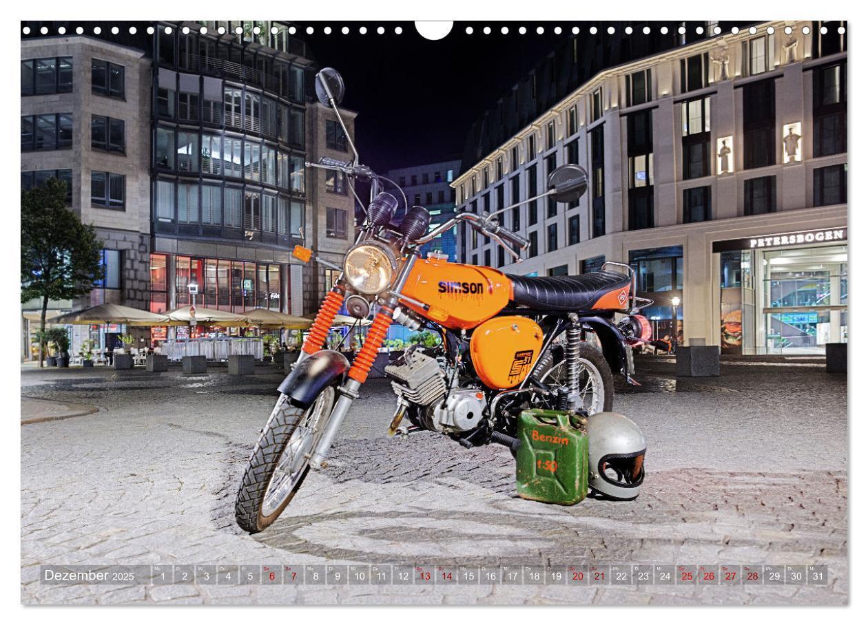 Bild: 9783435002696 | Simson S51c (Wandkalender 2025 DIN A3 quer), CALVENDO Monatskalender