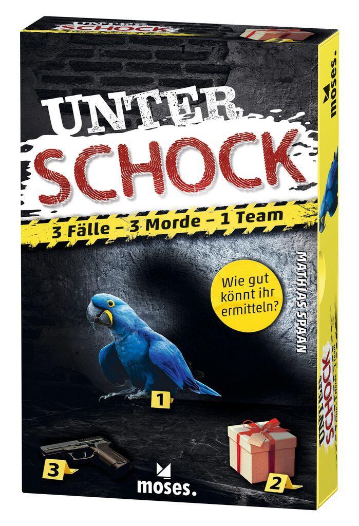 Cover: 4033477901422 | Unter Schock | Wie gut könnt ihr ermitteln? | Mathias Spaan | Spiel