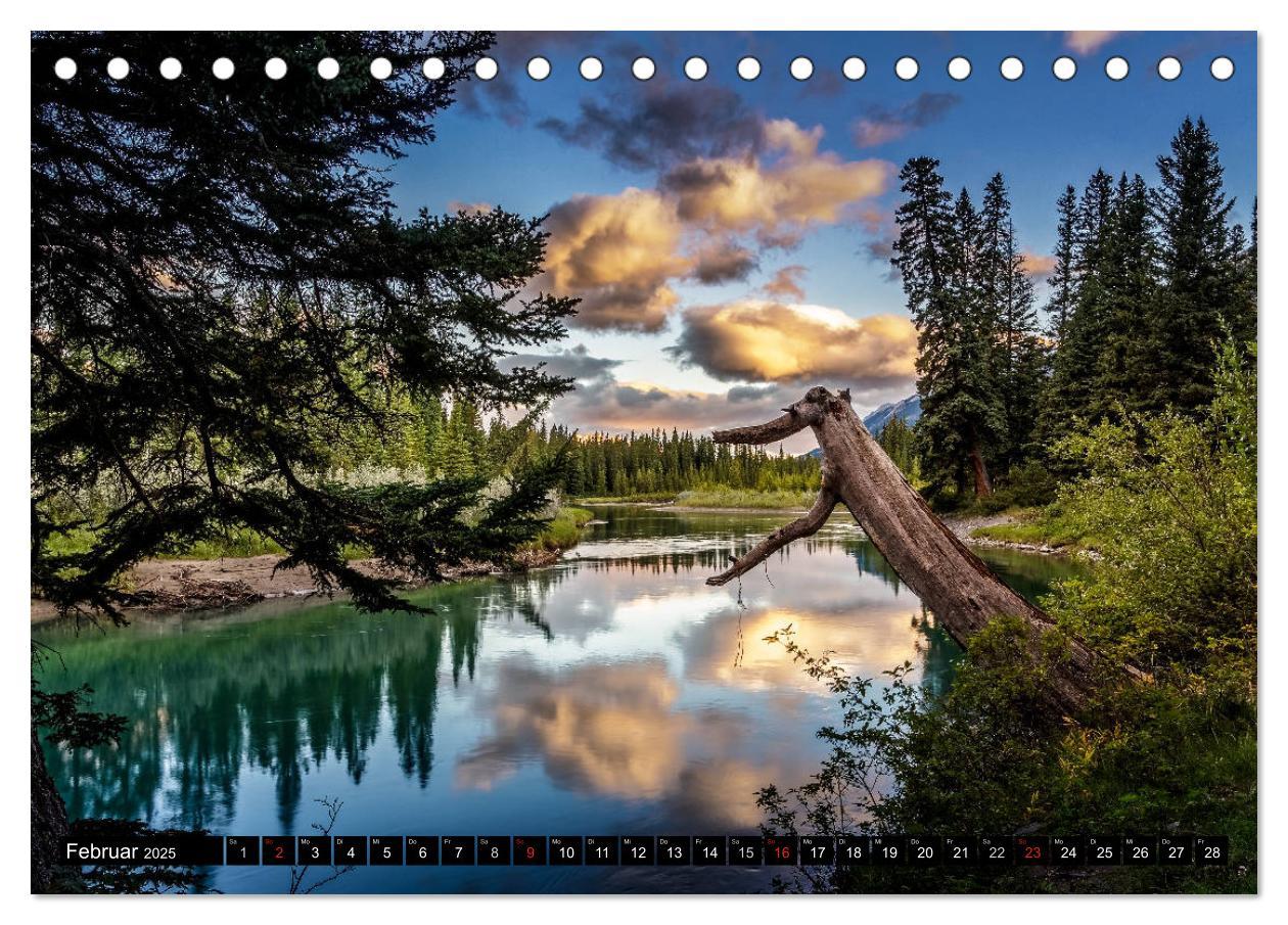 Bild: 9783435831609 | West-Kanada (Tischkalender 2025 DIN A5 quer), CALVENDO Monatskalender