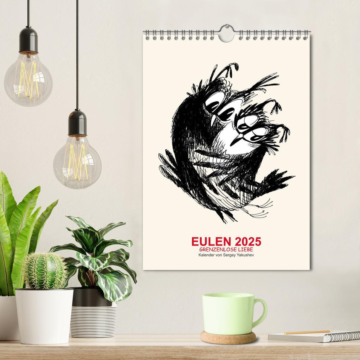 Bild: 9783435935765 | EULEN 2025 GRENZENLOSE LIEBE (Wandkalender 2025 DIN A4 hoch),...