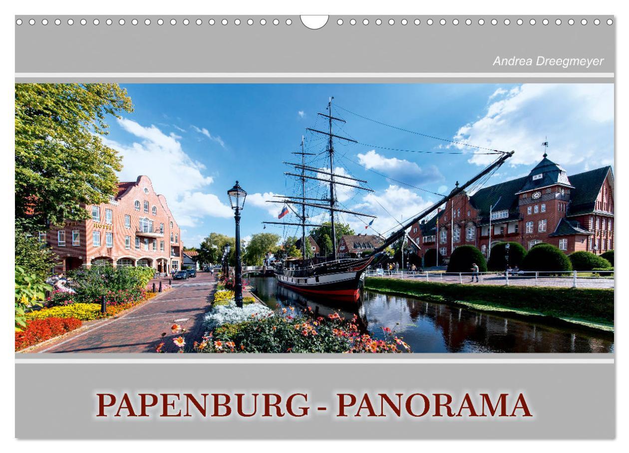 Cover: 9783435417193 | Papenburg-Panorama (Wandkalender 2025 DIN A3 quer), CALVENDO...