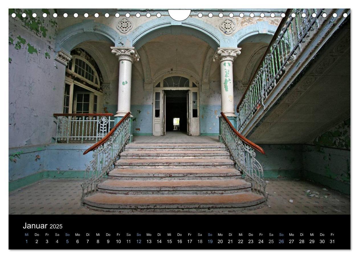 Bild: 9783435832125 | Treppen (Wandkalender 2025 DIN A4 quer), CALVENDO Monatskalender