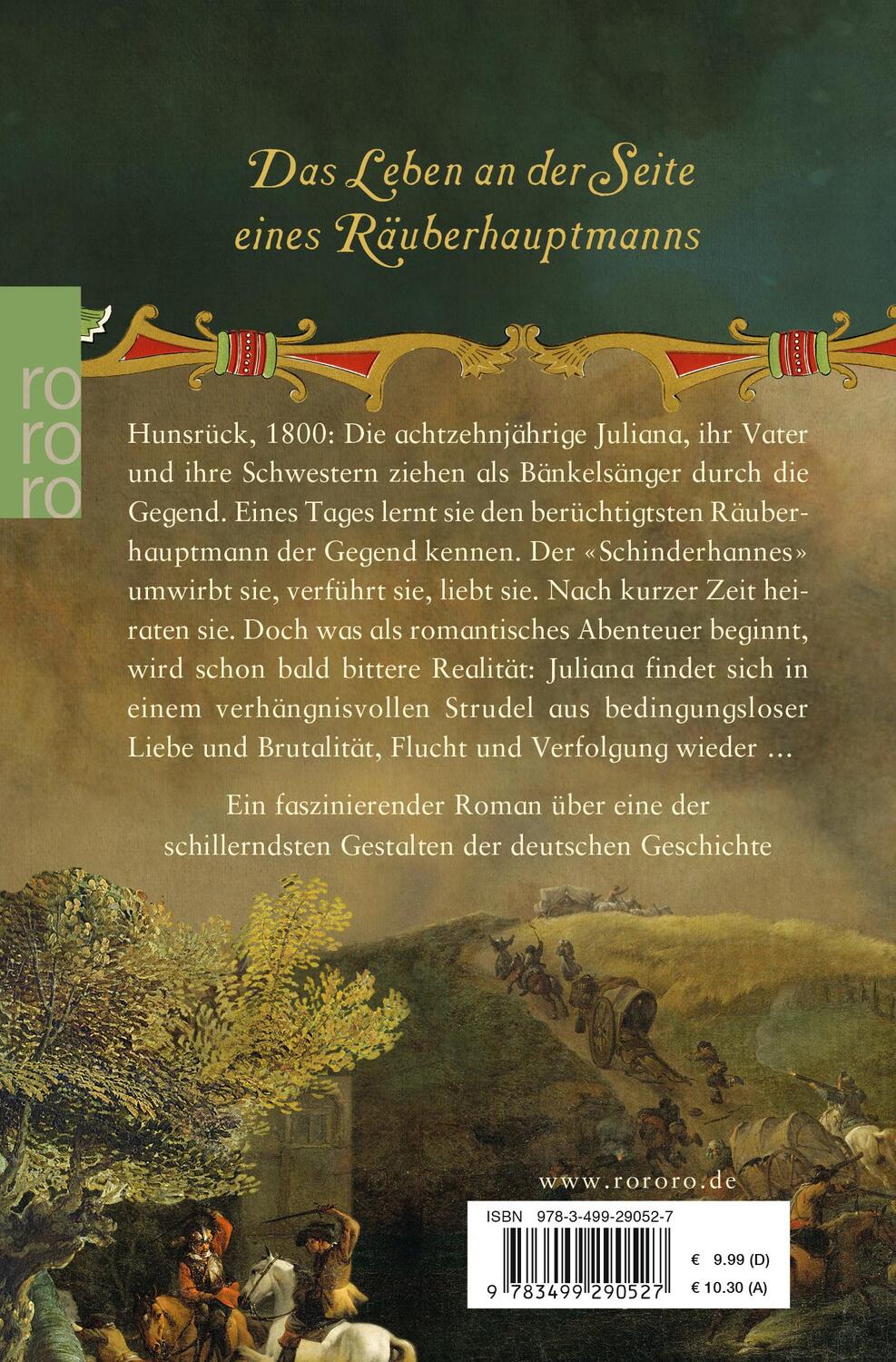 Rückseite: 9783499290527 | Die Räuberbraut | Astrid Fritz | Taschenbuch | Deutsch | 2018