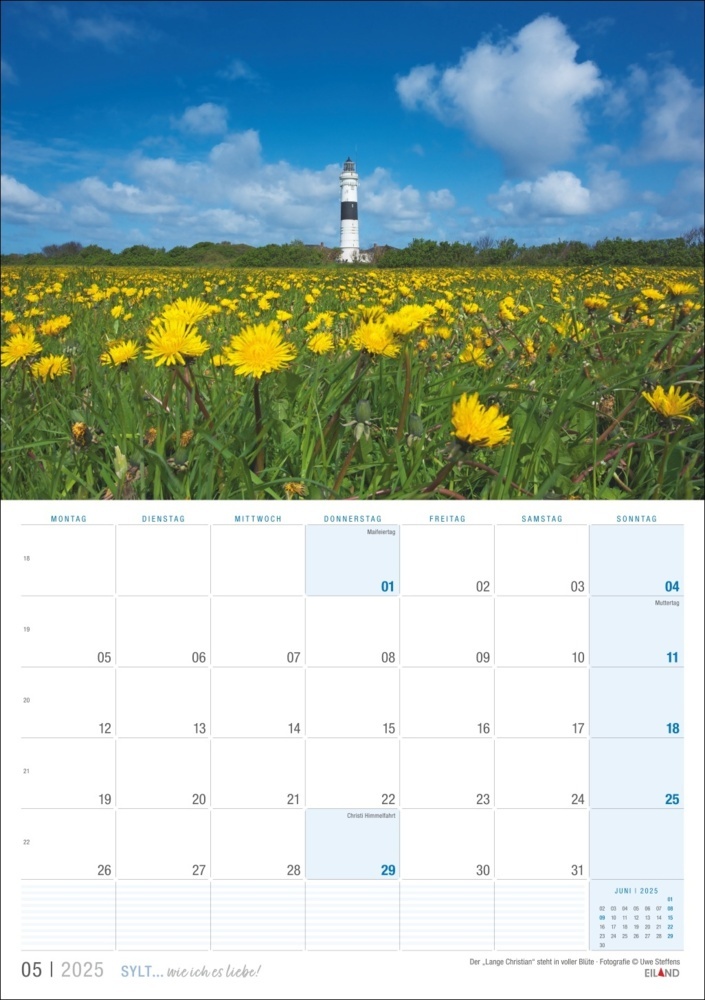 Bild: 9783964023438 | Sylt ... wie ich es liebe Kalender 2025 | Kalender | 13 S. | Deutsch