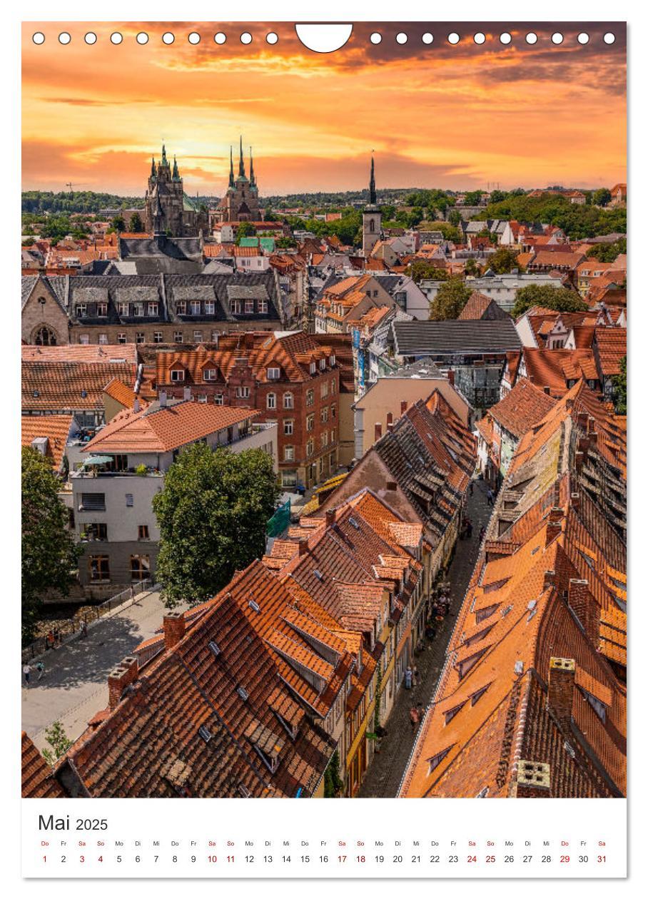 Bild: 9783457184271 | Erfurt - Die romantische Altstadt (Wandkalender 2025 DIN A4 hoch),...