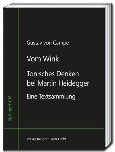 Cover: 9783689110031 | Vom Wink | Tonisches Denken bei Martin Heidegger - Eine Textsammlung