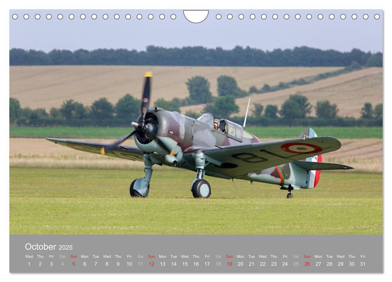 Bild: 9781325964604 | The Flying Legends (Wall Calendar 2025 DIN A4 landscape), CALVENDO...