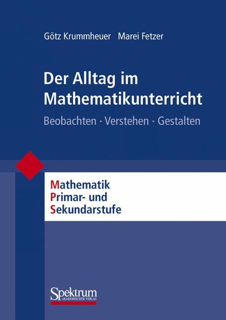 Cover: 9783827415738 | Der Alltag im Mathematikunterricht | Marei Fetzer (u. a.) | Buch | x