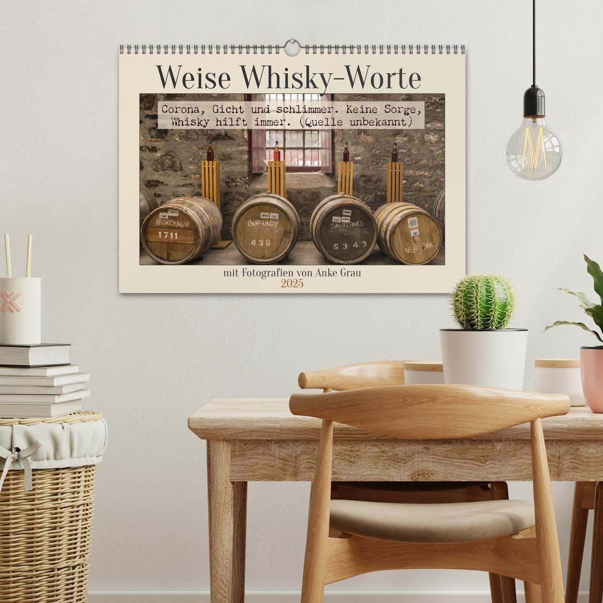 Bild: 9783383953941 | Weise Whisky-Worte (Wandkalender 2025 DIN A3 quer), CALVENDO...