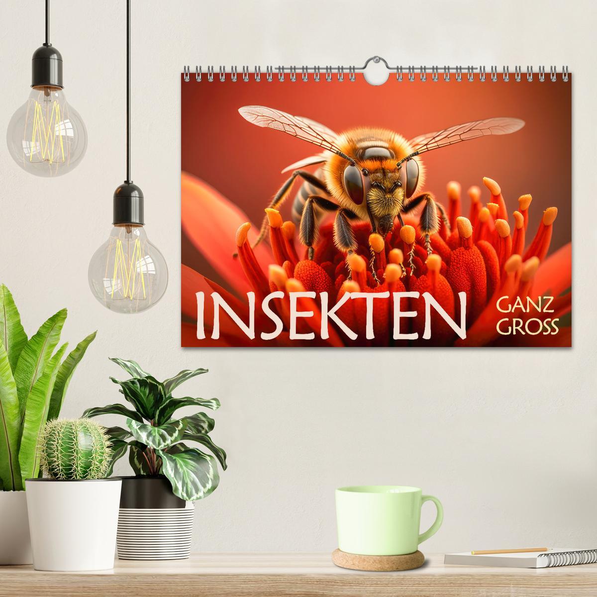 Bild: 9783383913396 | Insekten ganz gross (Wandkalender 2025 DIN A4 quer), CALVENDO...