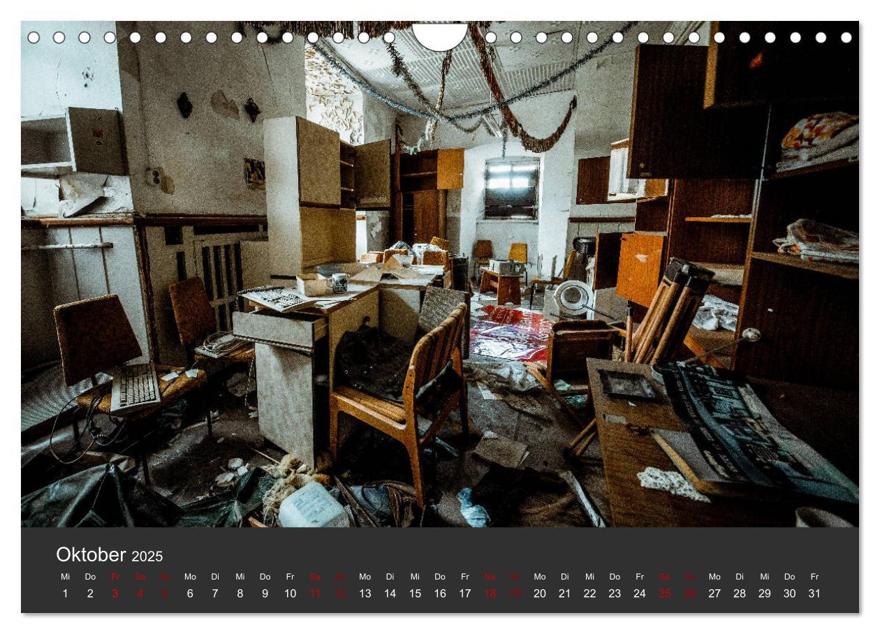 Bild: 9783435217830 | Verlassene Orte - Ein Lost Places Kalender (Wandkalender 2025 DIN...