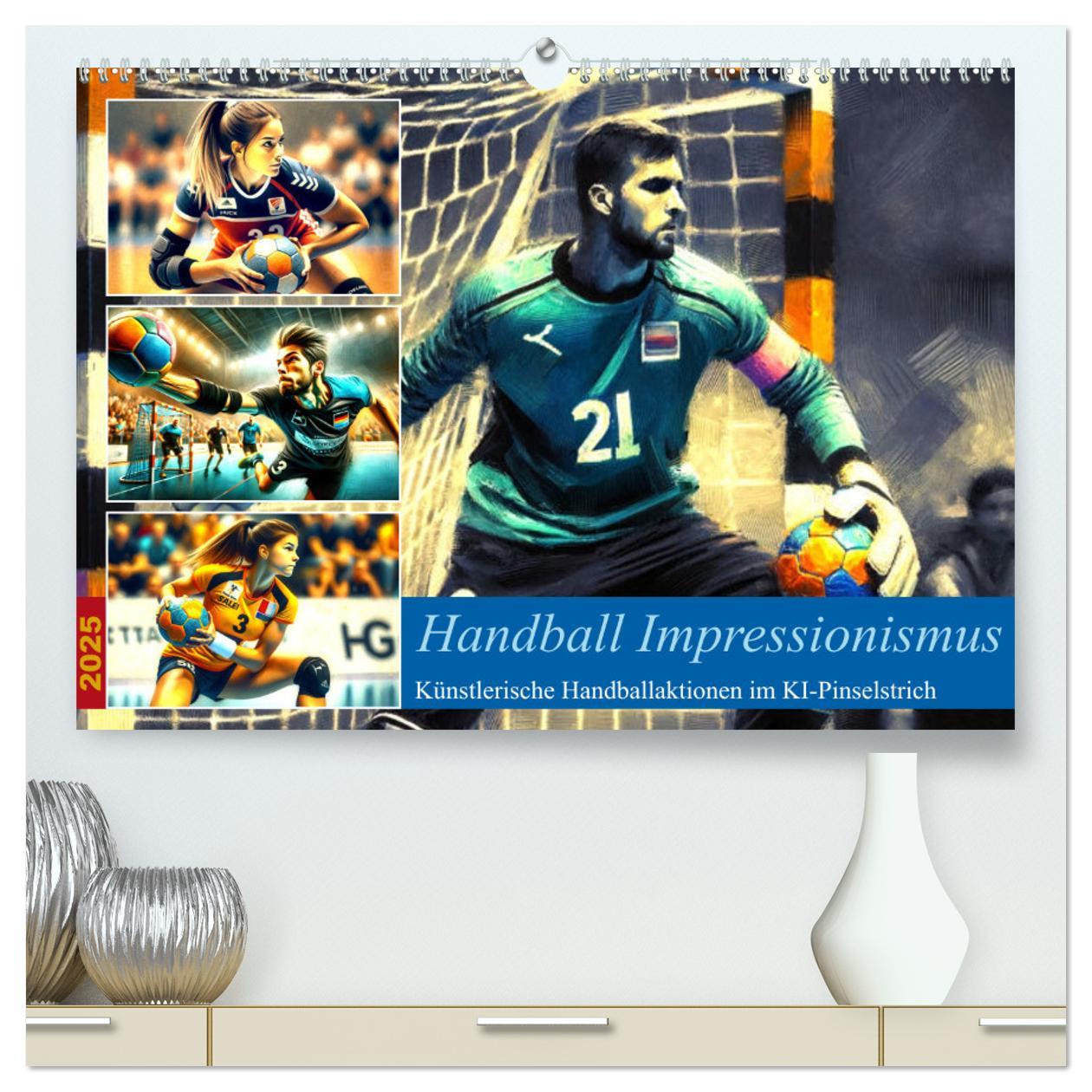 Cover: 9783383775284 | Handball Impressionismus, Künstlerische Handballaktionen im...