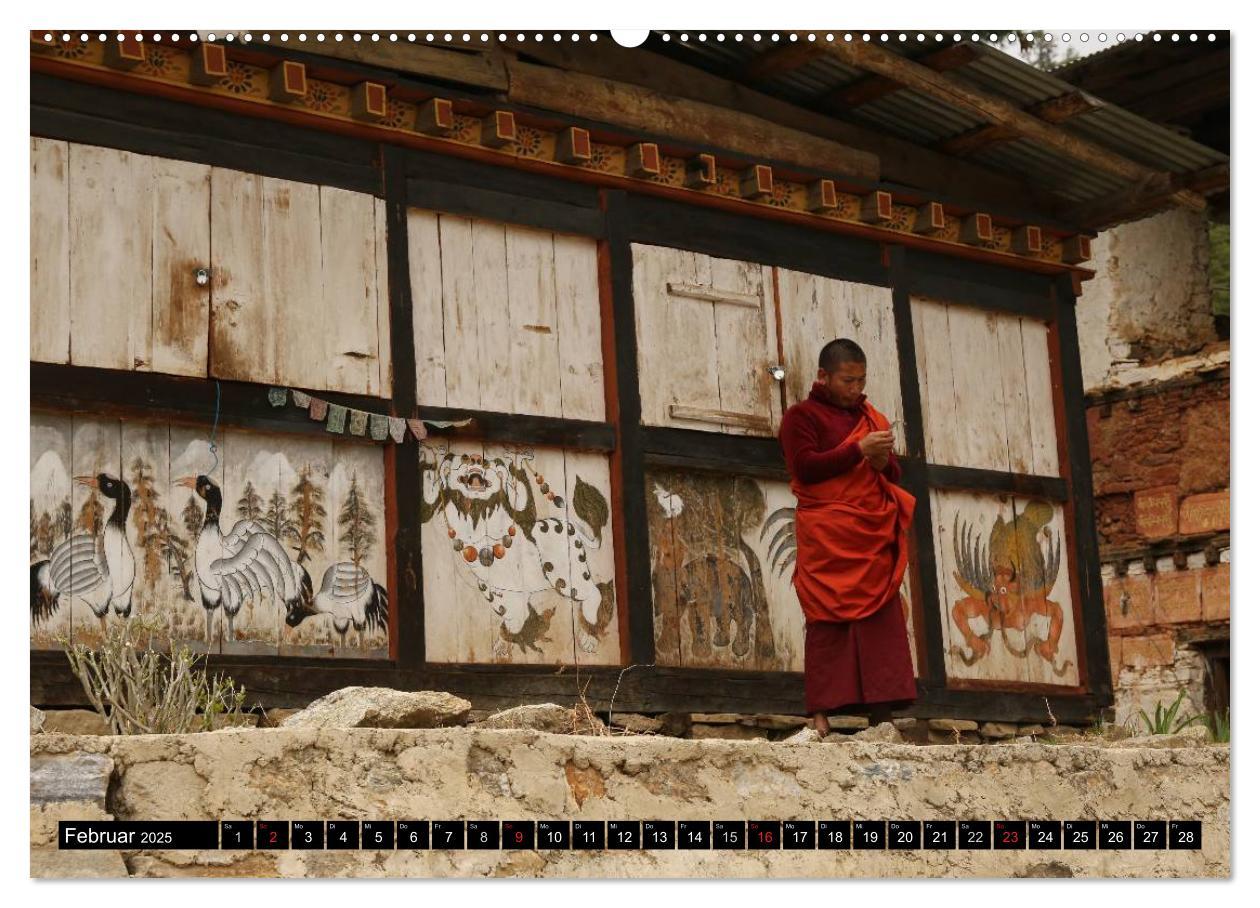 Bild: 9783435464814 | Druk Yul - Szenen aus Bhutan (Wandkalender 2025 DIN A2 quer),...